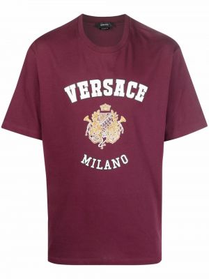 Тениска Versace червено