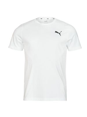 Tričko s krátkými rukávy Puma bílé
