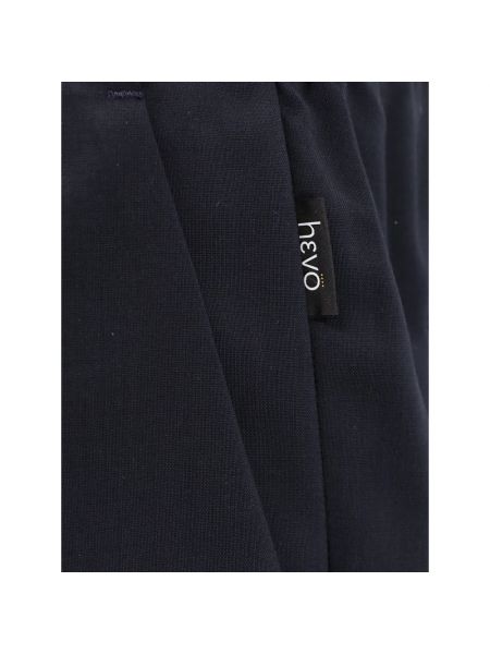 Pantalones cortos de lana con cremallera Hevo azul