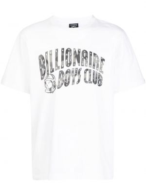 Тениска с принт Billionaire Boys Club бяло