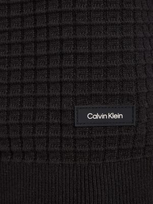 Pulóver Calvin Klein fekete