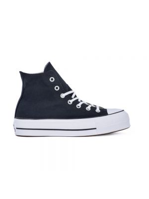 Sneakersy bawełniane Converse czarne