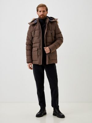 Утепленная куртка Galvanni коричневая