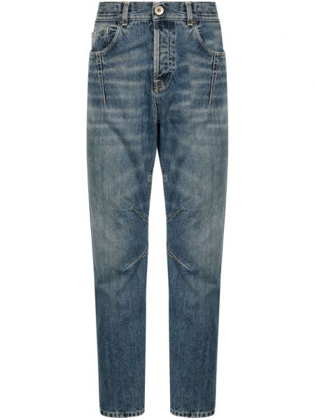 Skinny jeans aus baumwoll Eleventy blau