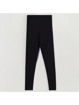 Pantaloni din bumbac Sinsay - negru