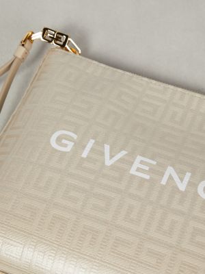 Listová kabelka Givenchy béžová