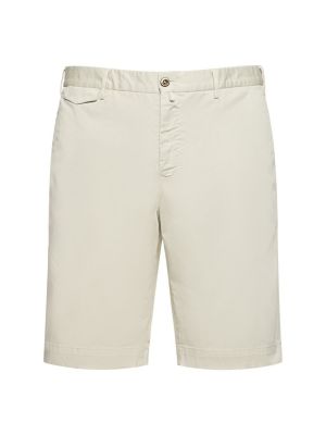 Pantaloncini di cotone Pt Torino beige