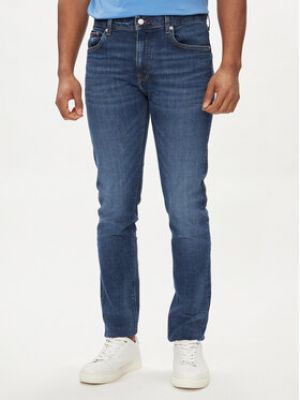 Jeans skinny slim Tommy Hilfiger bleu
