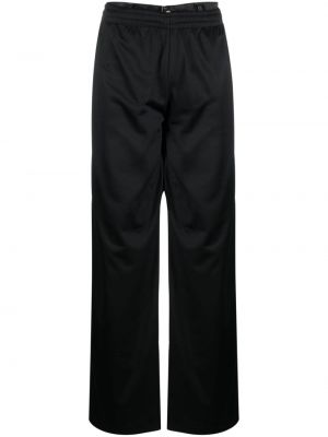 Pantaloni cu broderie cu croială lejeră Y/project negru