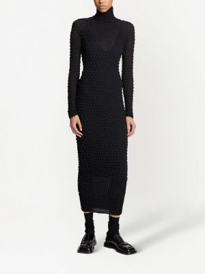 Pletené šaty Proenza Schouler černé