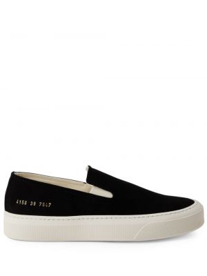 Sneakers σουέντ slip-on Common Projects μαύρο
