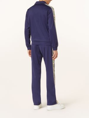 Pruhované sportovní kalhoty Casablanca modré