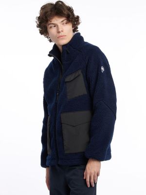 Пальто Bear Borg на молнии с угловыми карманами Penfield синий