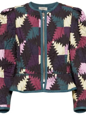 Jacke aus baumwoll mit print Marant Etoile