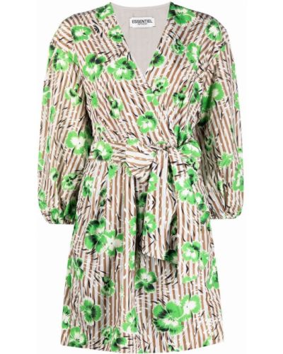 Mini šaty Essentiel Antwerp, zelená
