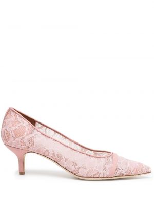 Blonder floral pumps Malone Souliers rosa