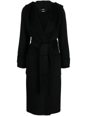 Kabát s kapucňou Liu Jo čierna