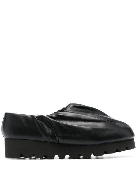 Skinn loafers Yume Yume svart