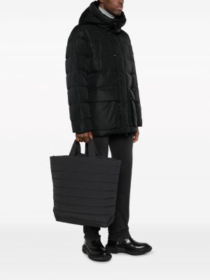 Gesteppte shopper handtasche Parajumpers schwarz