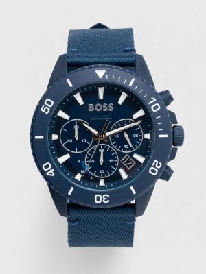 Niebieski zegarek Hugo