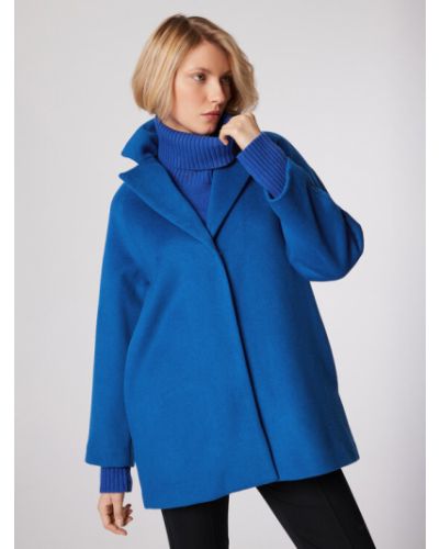 Cappotto Simple blu