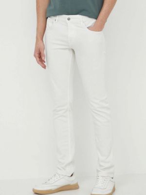 Białe jeansy Guess