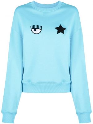 Sweatshirt Chiara Ferragni blå