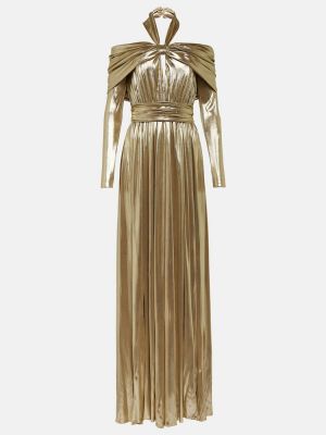 Jersey hosszú ruha Giambattista Valli aranyszínű