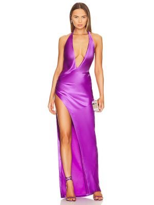 Vestido largo Retrofete violeta