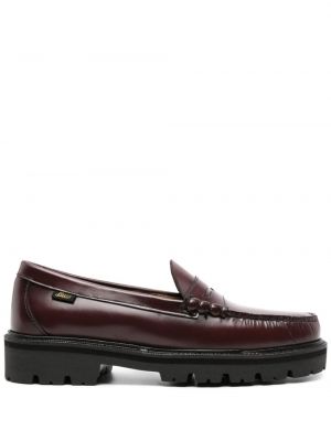 Loafers di pelle G.h. Bass & Co. rosso