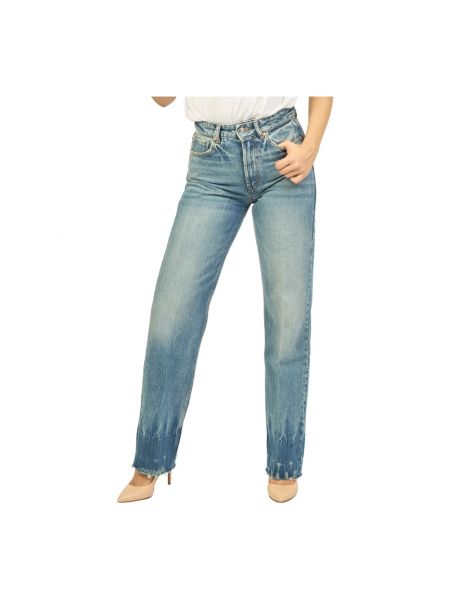 Skinny jeans mit reißverschluss mit taschen Hugo Boss blau