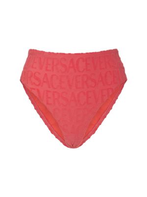 Bikini din jacard Versace - roz