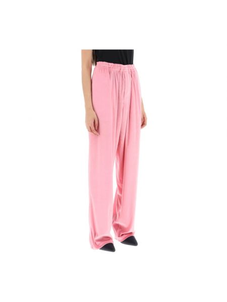 Spodnie Balenciaga różowe