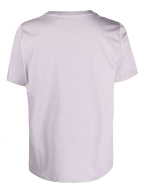 T-shirt col rond Calvin Klein violet
