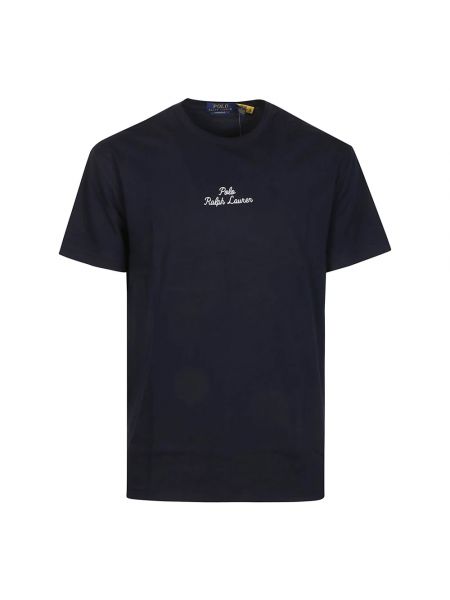 T-shirt aus baumwoll Ralph Lauren blau