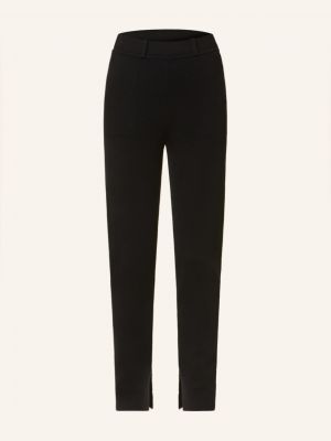 Dzianinowe legginsy z wełny merino Sminfinity czarne