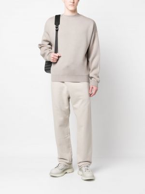 Pull en tricot col rond Fear Of God beige