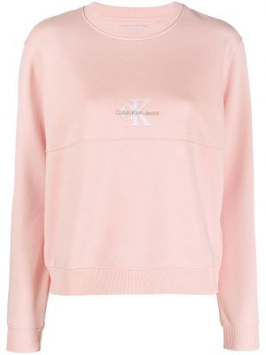 Tröja Calvin Klein Jeans rosa