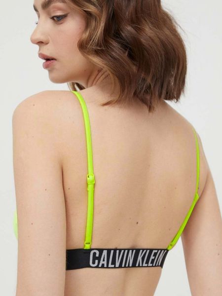 Podprsenka Calvin Klein žlutá