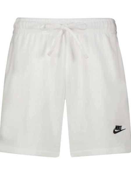Флисовые шорты Nike Sportswear белые