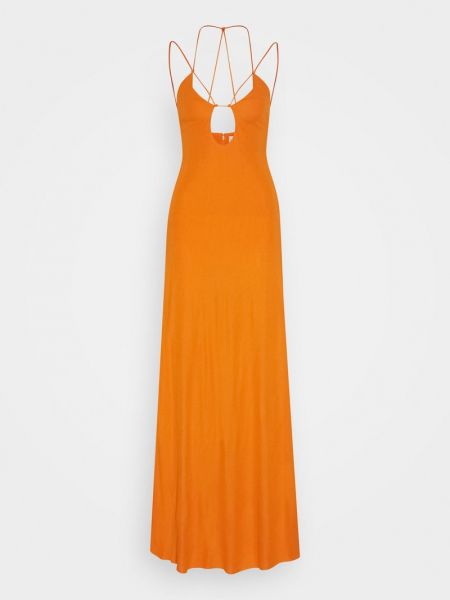 Sukienka wieczorowa Victoria Beckham pomarańczowa