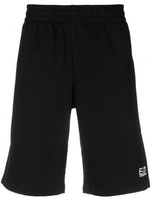 Bermuda kratke hlače Ea7 Emporio Armani crna