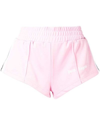 Trykt shorts Palm Angels rosa