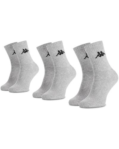 Ponožky so slieňovým vzorom Kappa sivá