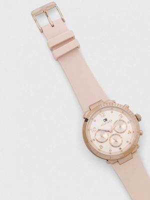 Zegarek Tommy Hilfiger różowy