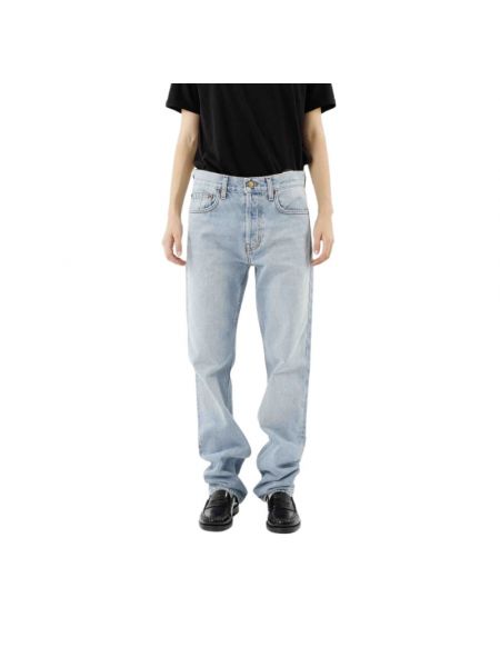 Niebieskie proste jeansy B Sides