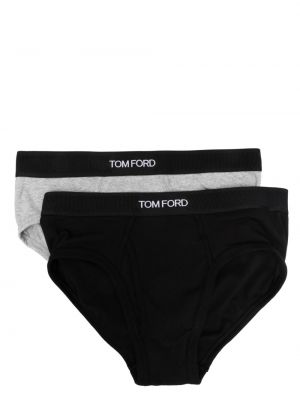 Culotte en coton Tom Ford noir