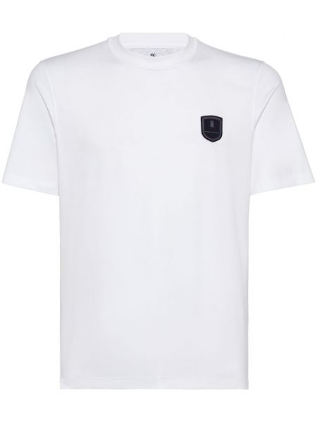 Bavlněné tričko Brunello Cucinelli bílé