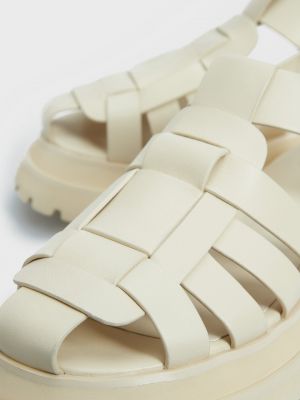 Шкіряні сандалії Prpy білі