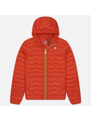 Демисезонная куртка K-way оранжевая